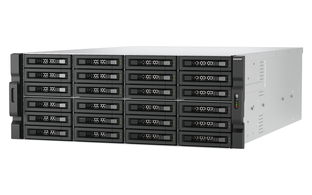 QNAP - 24-Bay JBOD NAS Erweiterungsgehäuse Rackmount SATA - TL-R2400PES-RP