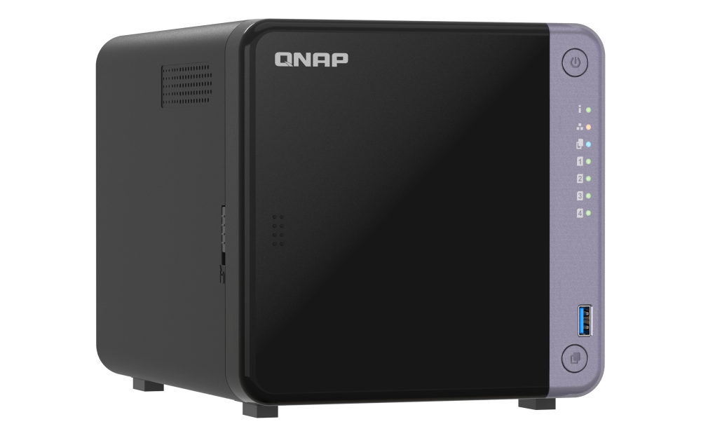 QNAP - 4-Bay NAS mit 10GbE und 4 GB RAM für professionelle Ansprüche - TS-432X-4G