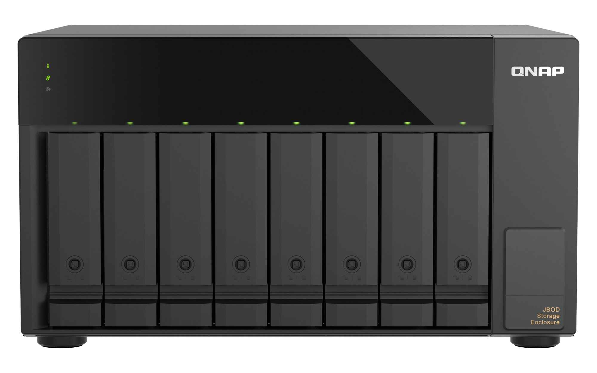 QNAP - 8-Bay Desktop USB 4 JBOD Speichererweiterung - TL-D810TC4
