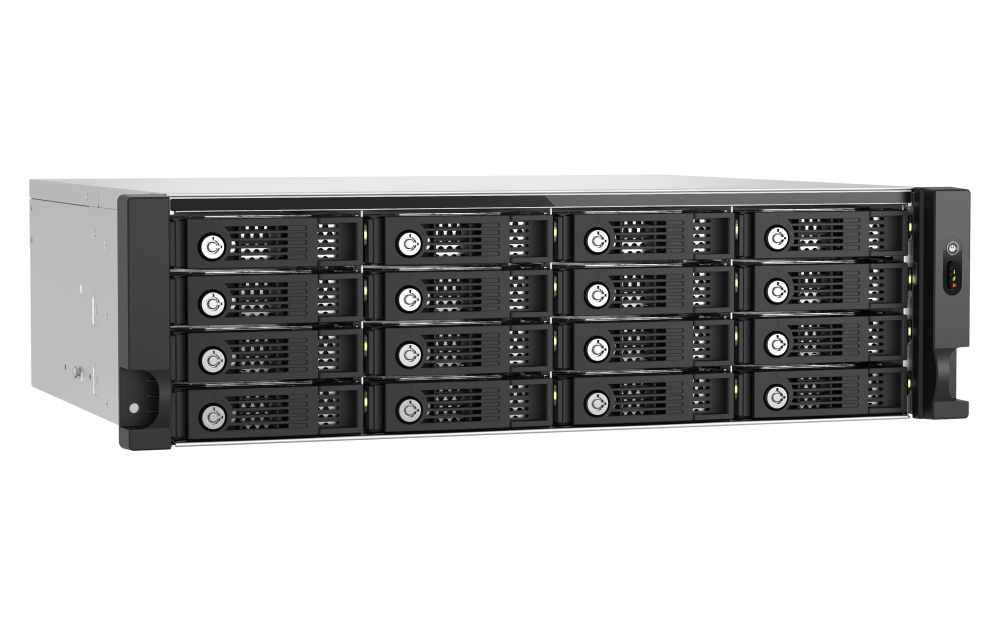 QNAP - 16-Bay JBOD NAS Erweiterungsgehäuse Rackmount SATA - TL-R1600PES-RP