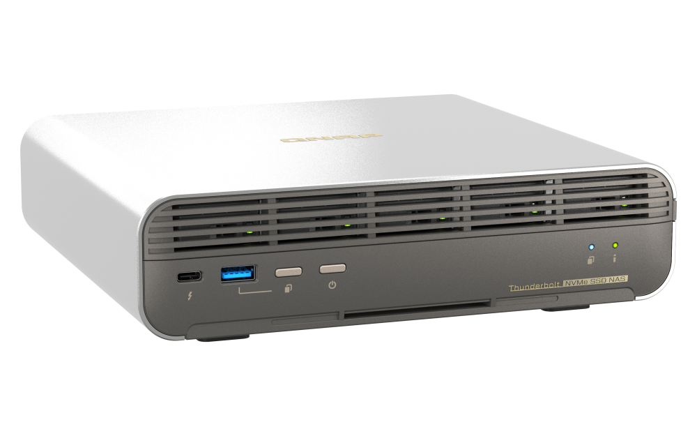 QNAP - 5-Bay All-Flash NASbook mit Thunderbolt™ 4 - TBS-h574TX-i5-16G