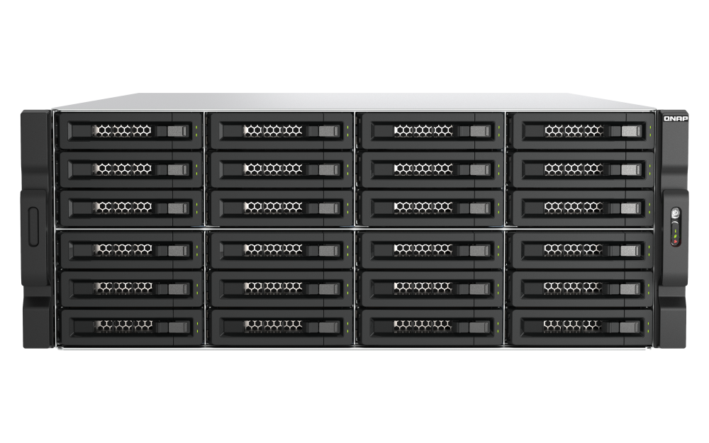 QNAP - 24-Bay JBOD NAS Erweiterungsgehäuse Rackmount SATA - TL-R2400PES-RP