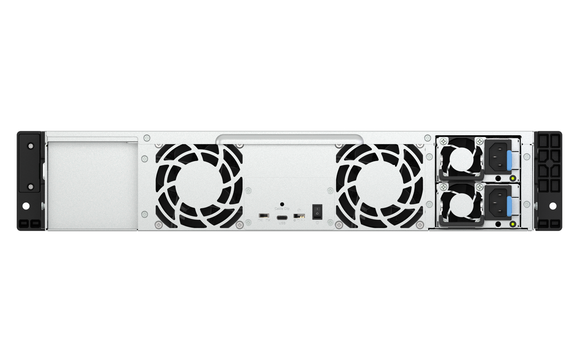 QNAP - 12-Bay Rackmount USB 4 JBOD Speichererweiterung, redundantes Netzteil - TL-R1210TC4-RP
