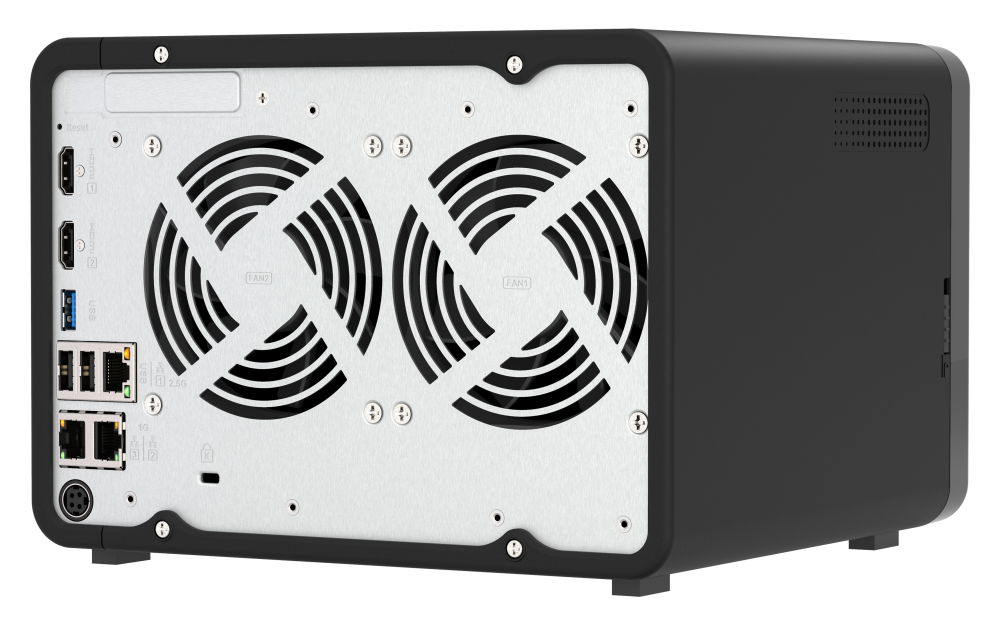 QNAP - 6-Bay NAS für KI-gestützte Video- und Bilderkennungsanwendungen - TS-AI642-8G