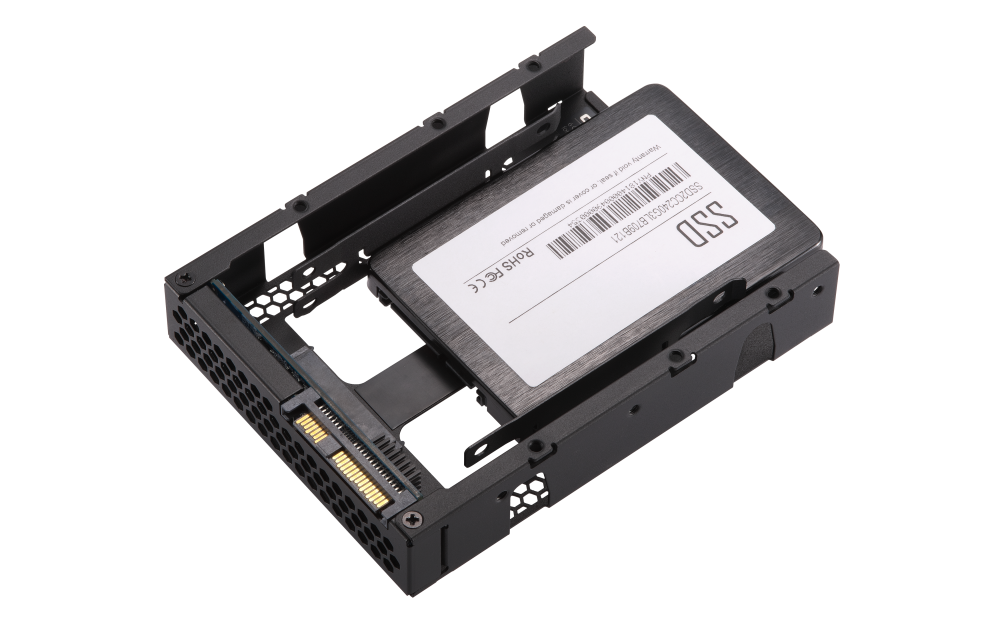 QNAP 2,5-Zoll-SATA-SSD-zu-3,5-Zoll-SAS-Laufwerksadapter- QDA-SA2-4PCS