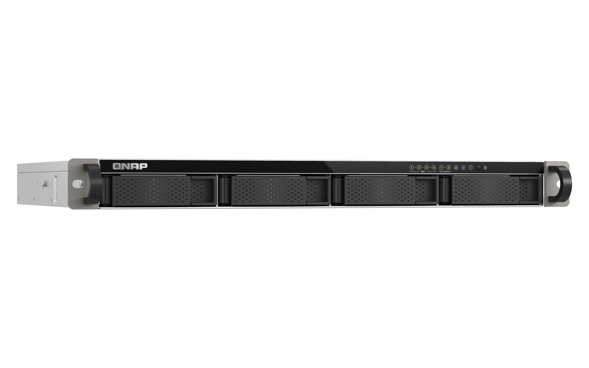 QNAP - 6-Bay Enterprise NAS mit Intel 4 Core CPU und 8GB RAM, 1U Gehäuse - TS-h665U-RP-8G