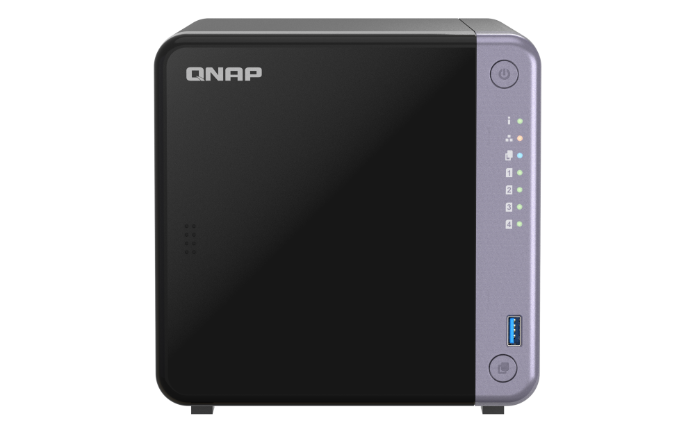 QNAP - 4-Bay NAS mit 10GbE und 4 GB RAM für professionelle Ansprüche - TS-432X-4G