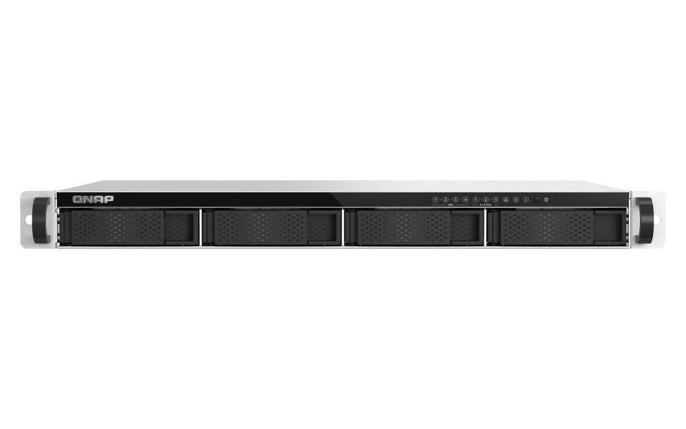 QNAP - 4-Bay NAS 1U-Rackmount mit E1.S/M.2 Steckplätze - TS-h765eU-8G