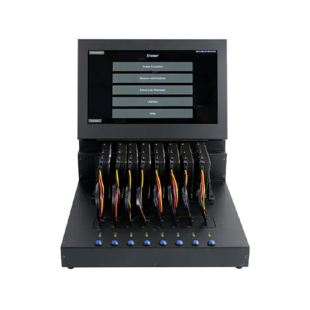 ADR HD-Festplattenlöscher PRO8 mit 8 Ports