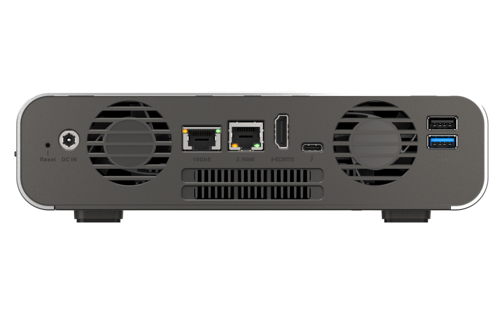 QNAP - 5-Bay All-Flash NASbook mit Thunderbolt™ 4 - TBS-h574TX-i3-12G