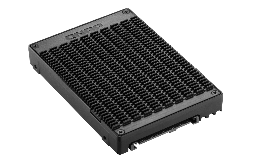 QNAP zwei M.2 PCIe NVMe SSD-Laufwerke in einem U.2 PCIe NVMe SSD-Laufwerksschacht - QDA-U2MP