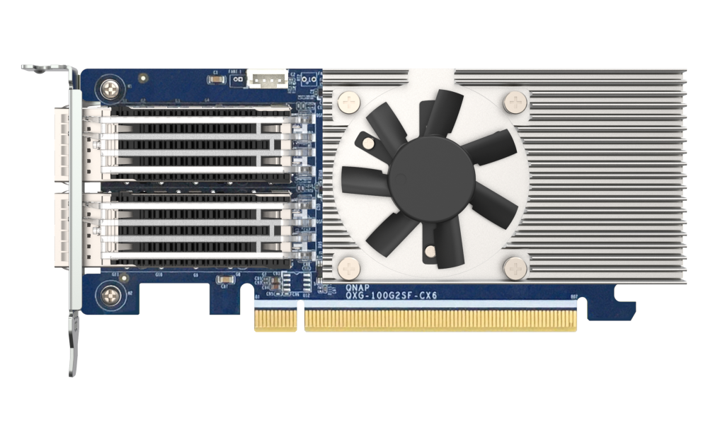 QNAP - Dual-Port 32GB Fiber Channel Host Bus Adapter - QXP-32G2FC