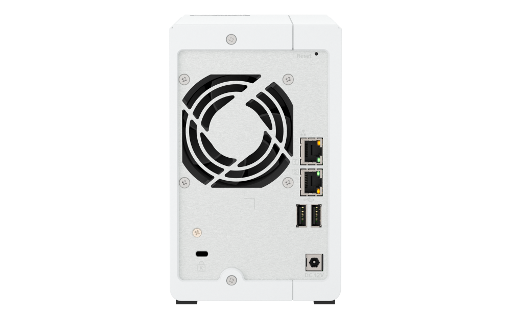 QNAP - 2-Bay NAS schnelles LAN 2.5GbE  - TS-216G