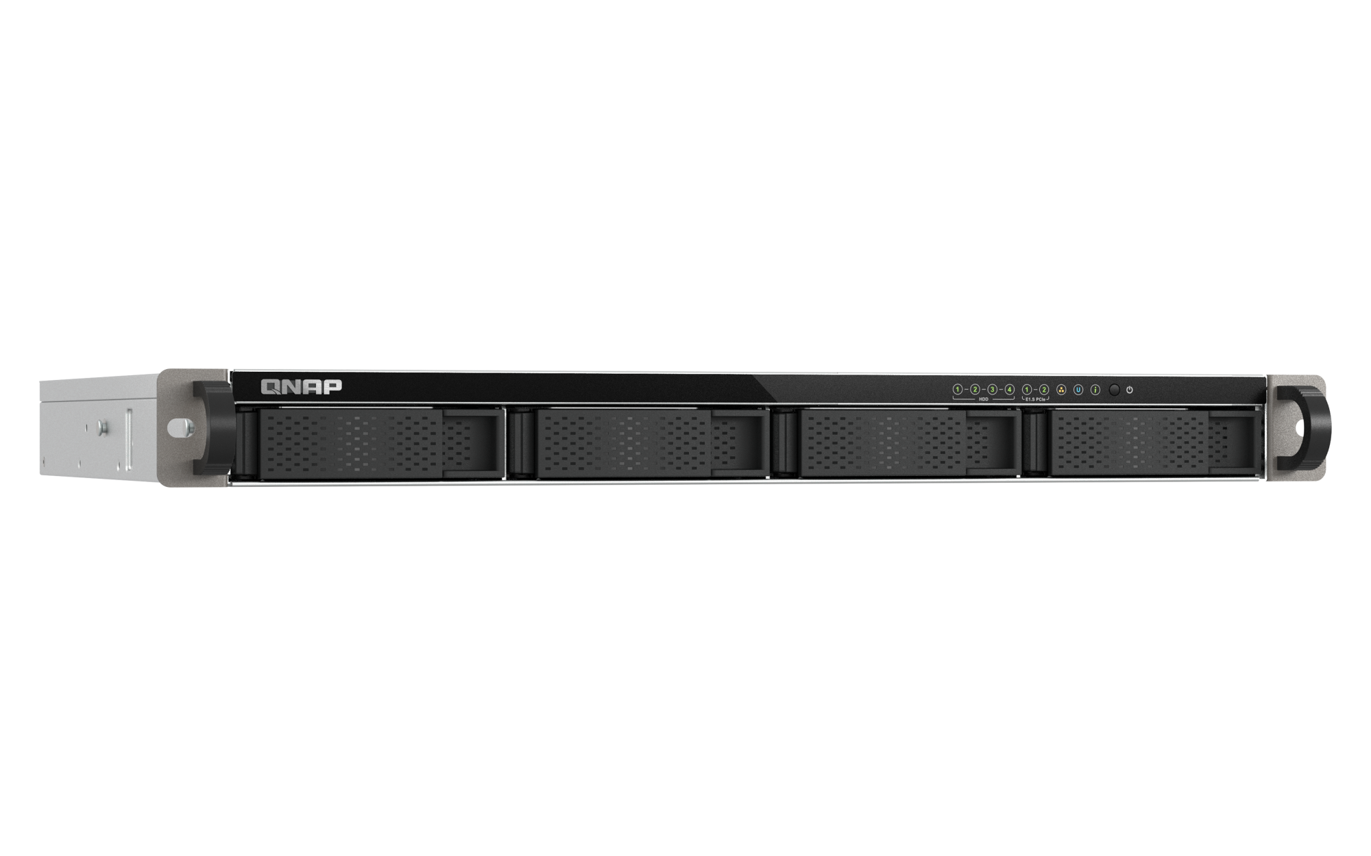 QNAP - 6-Bay Enterprise NAS mit Intel 4 Core CPU und 8GB RAM, 1U Gehäuse - TS-h665U-8G