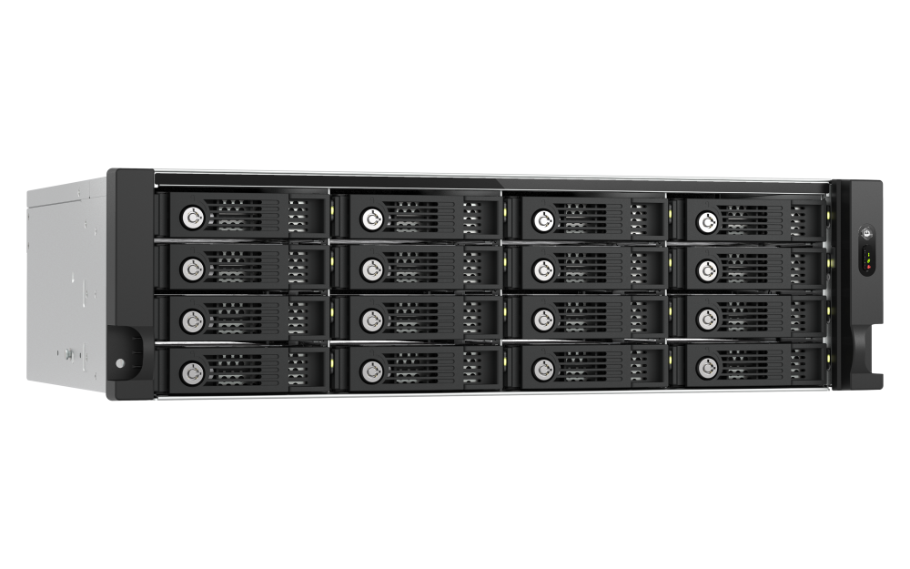 QNAP - 16-Bay JBOD NAS Erweiterungsgehäuse Rackmount SATA - TL-R1600PES-RP