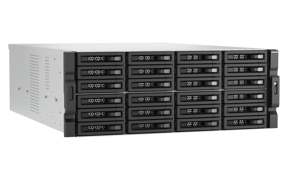 QNAP - 24-Bay JBOD NAS Erweiterungsgehäuse Rackmount SATA - TL-R2400PES-RP