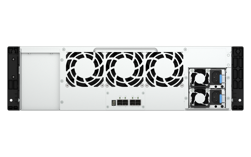 QNAP - 16-Bay JBOD NAS Erweiterungsgehäuse Rackmount SATA - TL-R1600PES-RP