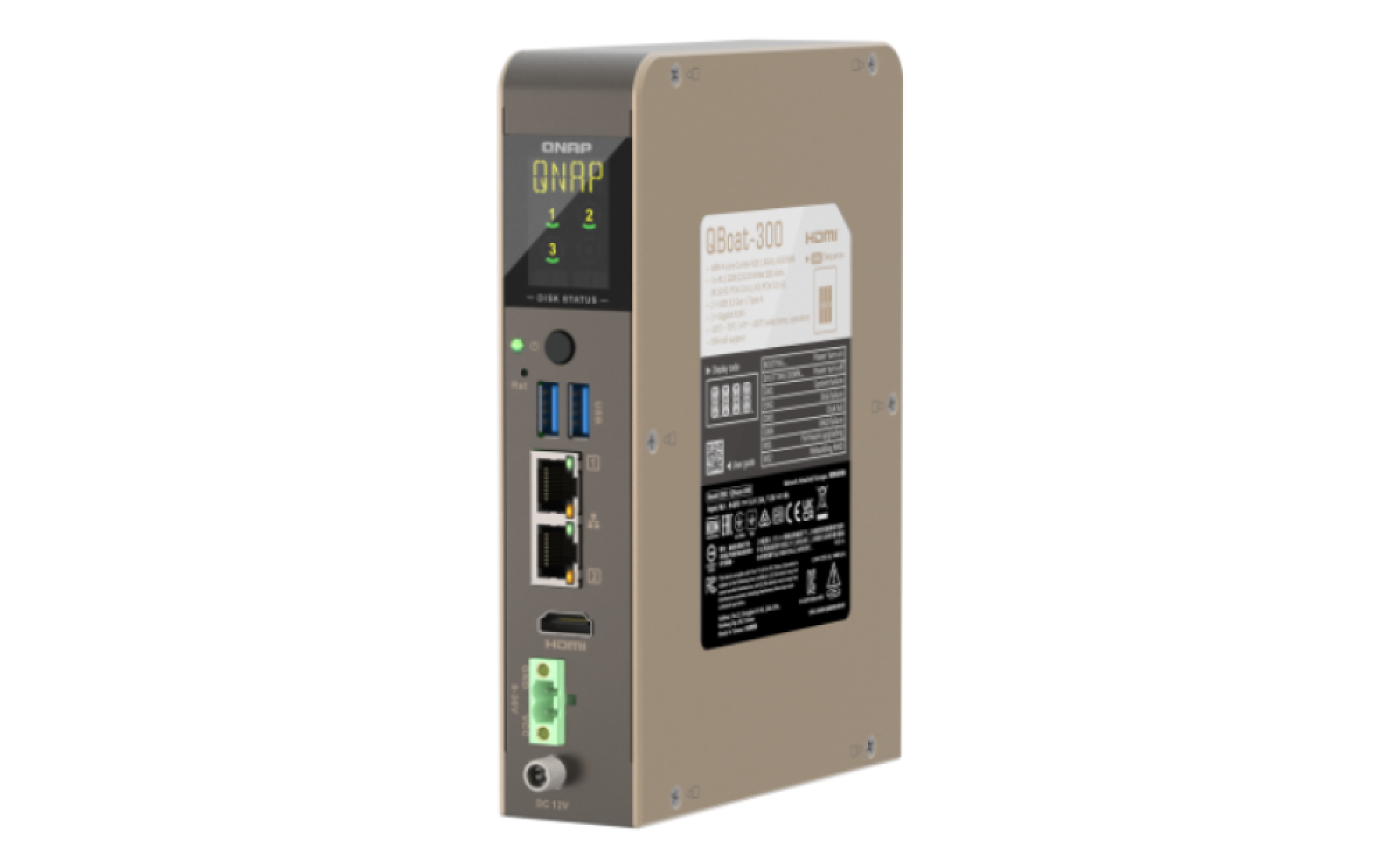 QNAP - Edge-Computing NAS für Industrie - QBoat-300