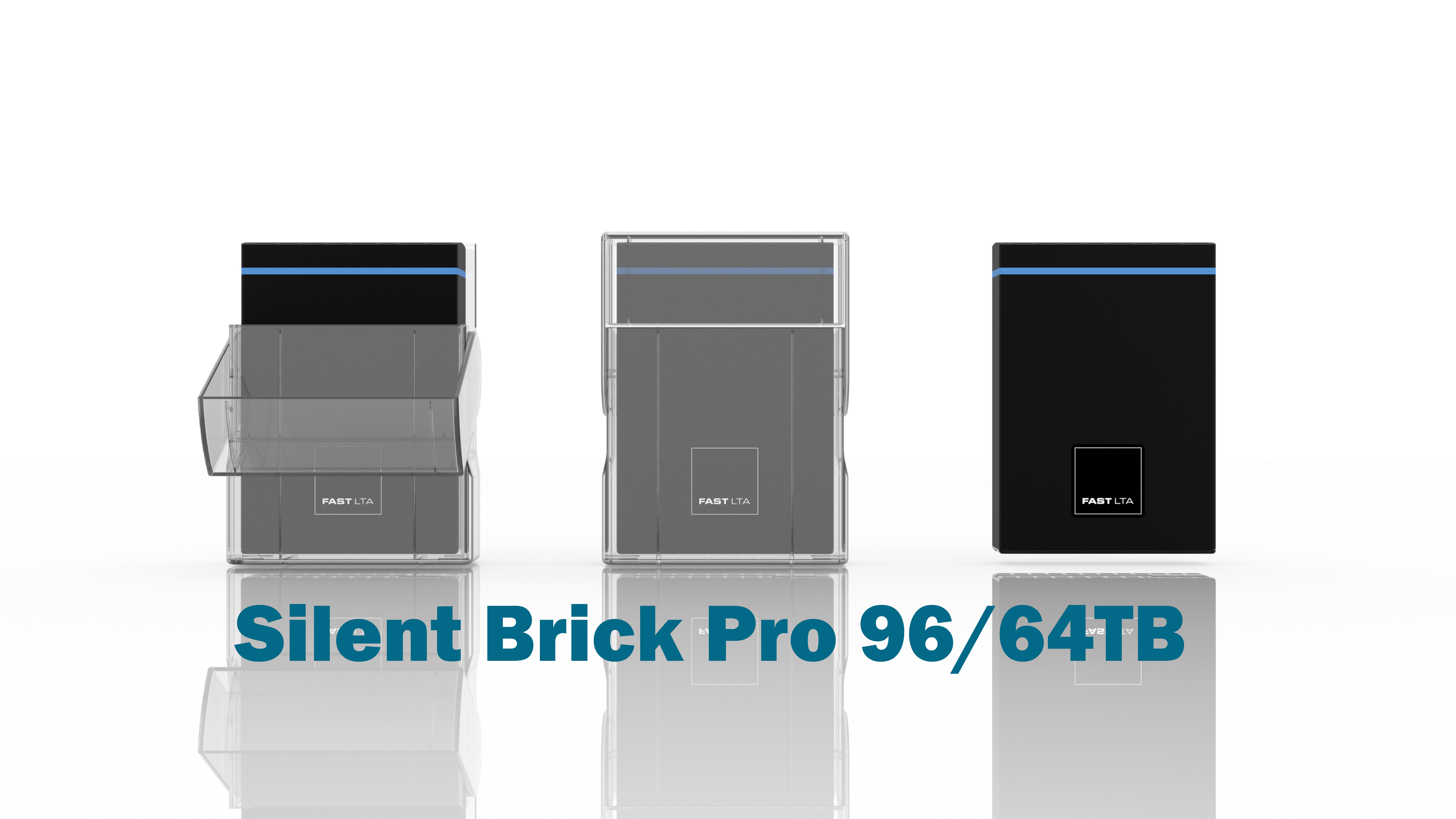 FAST LTA Silent Brick Pro 96/64TB, 12x NVMe