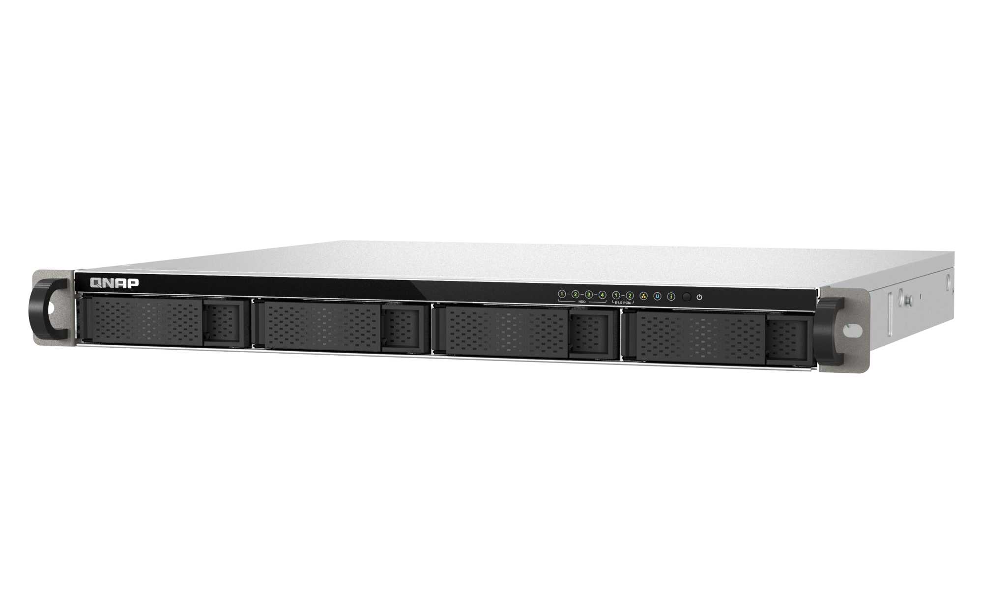 QNAP - 6-Bay Enterprise NAS mit Intel 4 Core CPU und 8GB RAM, 1U Gehäuse - TS-h665U-8G