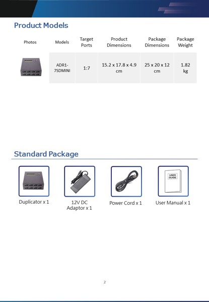ADR SD Producer 1 zu 7 Mini