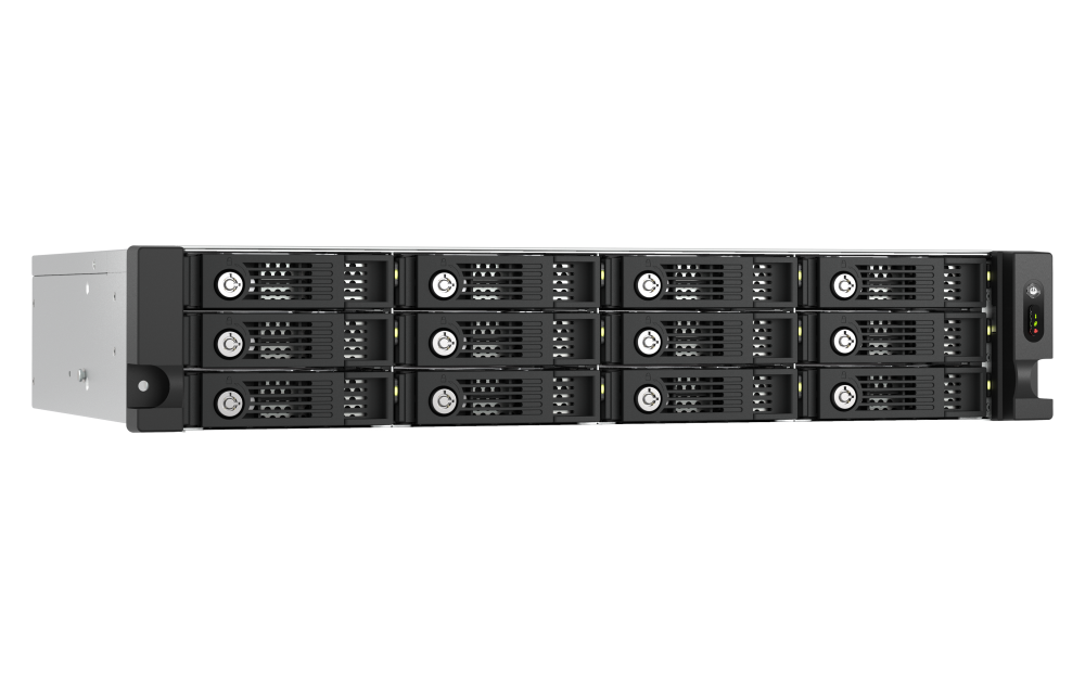 QNAP - 12-Bay JBOD NAS Erweiterungsgehäuse Rackmount SATA - TL-R1200PES-RP