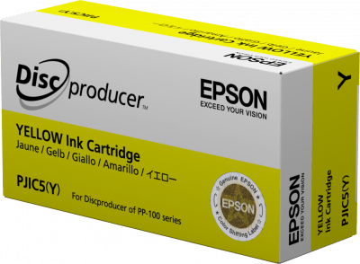 Epson Tinte gelb (PJIC7Y) für Discproducer PP-50/PP-100