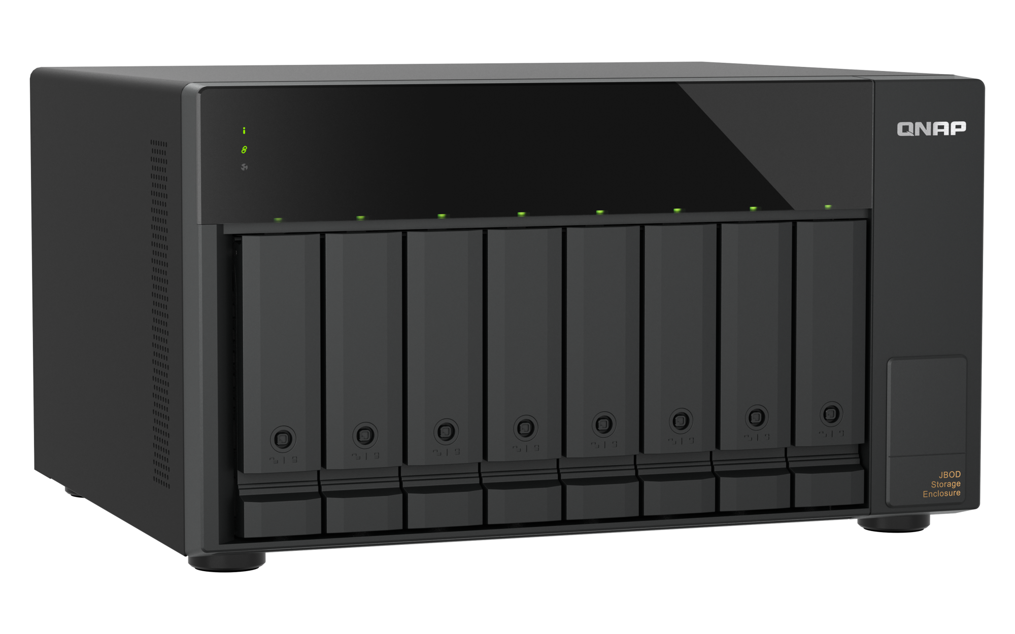 QNAP - 8-Bay Desktop USB 4 JBOD Speichererweiterung - TL-D810TC4