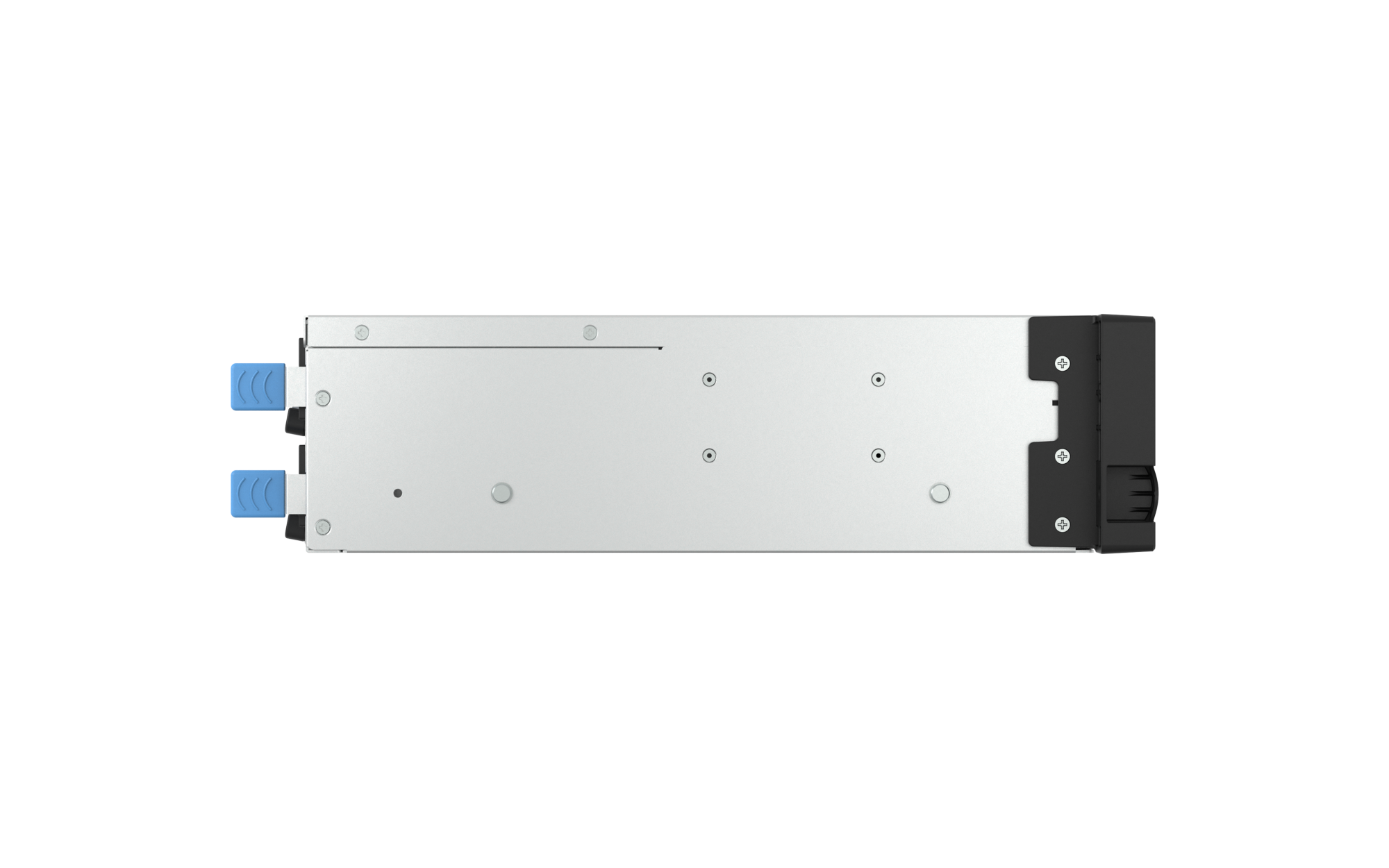 QNAP - 10-Bay Enterprise NAS mit Intel 4 Core CPU und 8GB RAM, Gehäuse mit kurzer Einbautiefe - TS-h1065eU-RP-8G