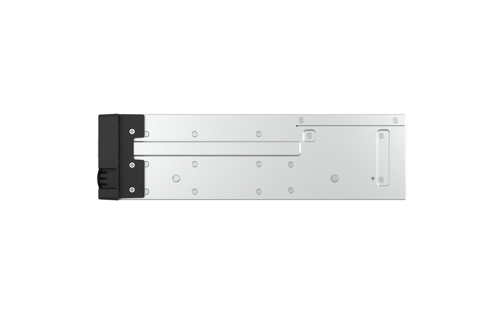 QNAP - 10-Bay Enterprise NAS mit Intel 4 Core CPU und 8GB RAM, Gehäuse mit kurzer Einbautiefe - TS-h1065eU-RP-8G
