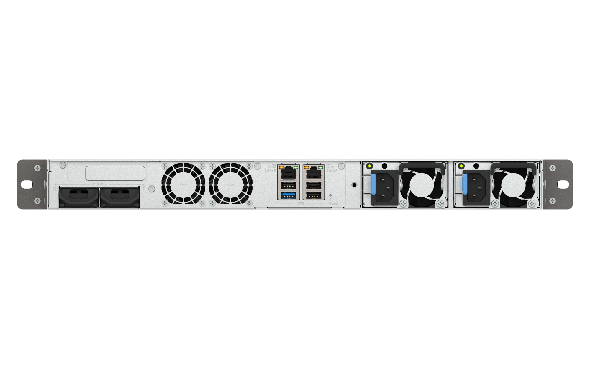 QNAP - 6-Bay Enterprise NAS mit Intel 4 Core CPU und 8GB RAM, 1U Gehäuse - TS-h665U-RP-8G