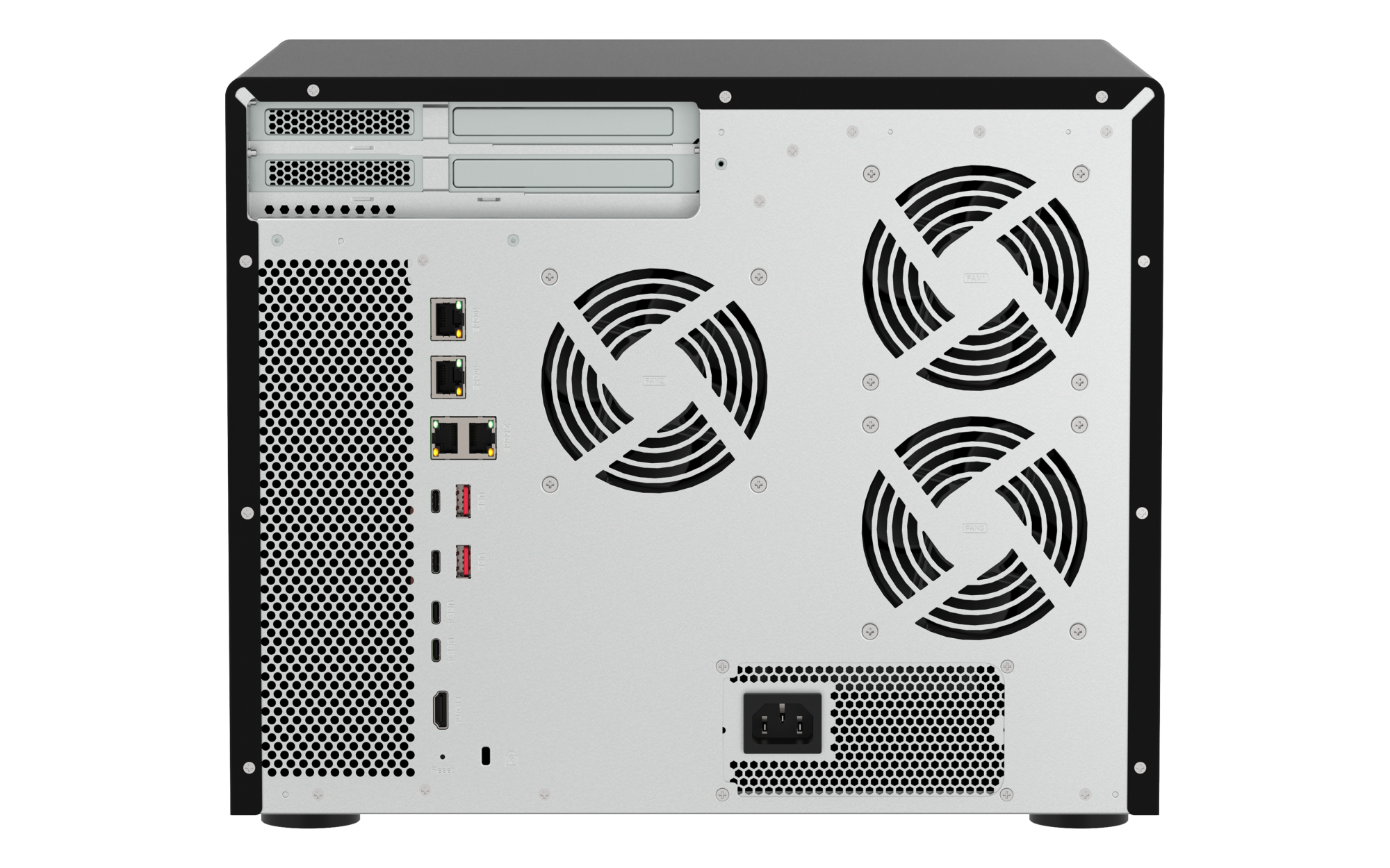 QNAP - 16-Bay Enterprise NAS mit Intel Core Ultra9 und 32 GB RAM - TVS-AIh1688X-U9-32