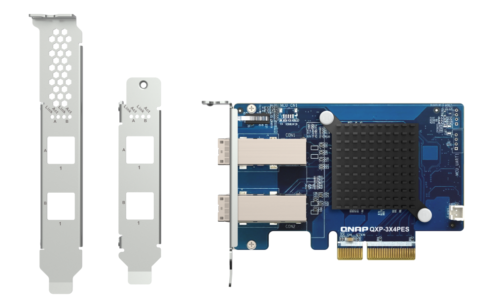 QNAP - PCIe x4 Erweiterungskarte - QXP-3X4PES