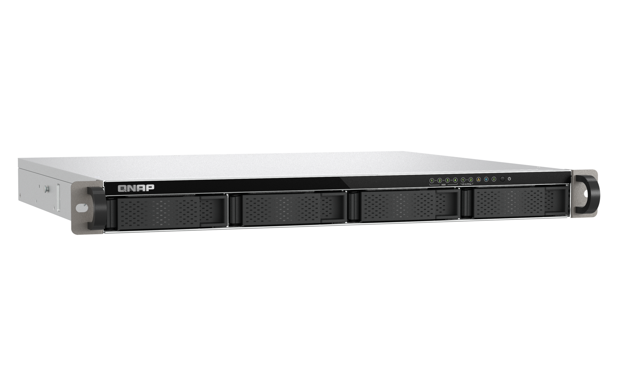 QNAP - 6-Bay Enterprise NAS mit Intel 4 Core CPU und 8GB RAM, 1U Gehäuse - TS-h665U-8G