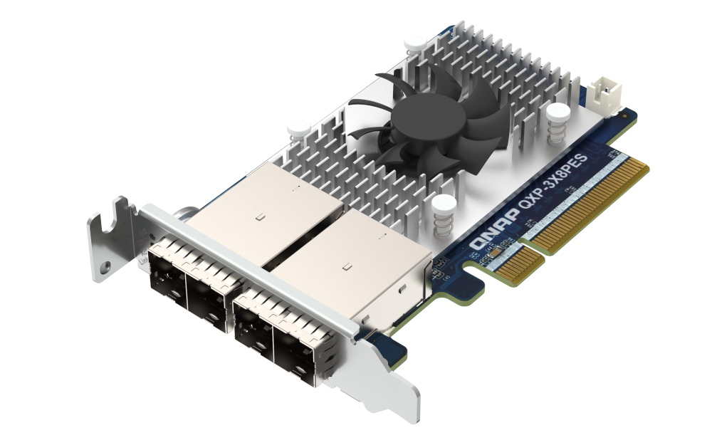 QNAP - PCIe x4 Erweiterungskarte - QXP-3X8PES