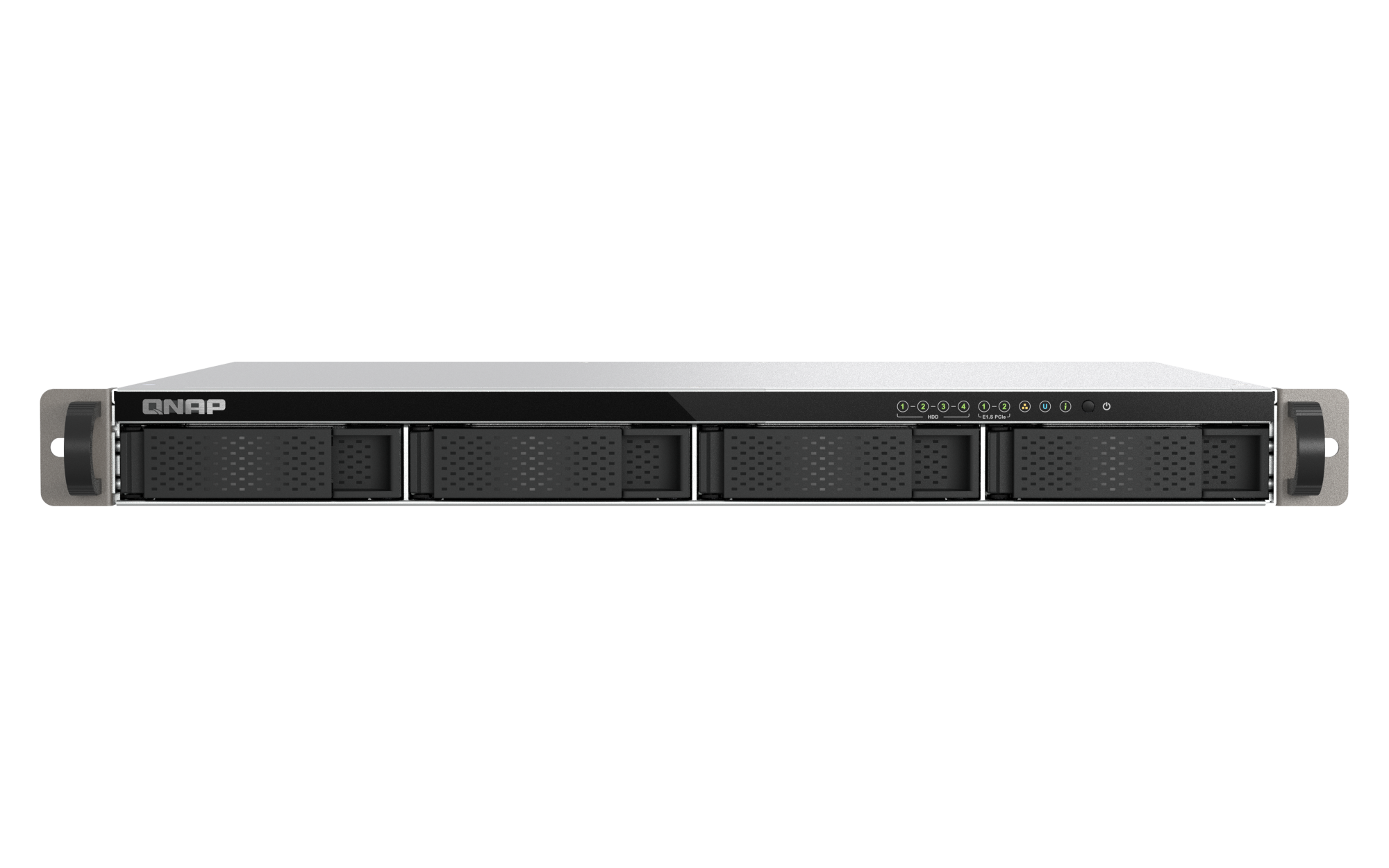 QNAP - 6-Bay Enterprise NAS mit Intel 4 Core CPU und 8GB RAM, 1U Gehäuse - TS-h665U-8G
