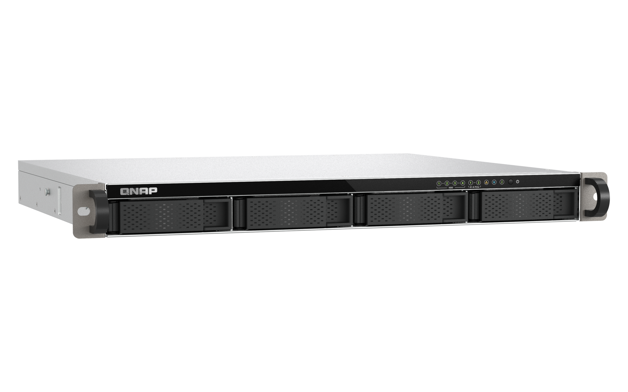 QNAP - 6-Bay Enterprise NAS mit Intel 4 Core CPU und 8GB RAM, 1U Gehäuse - TS-h665U-RP-8G