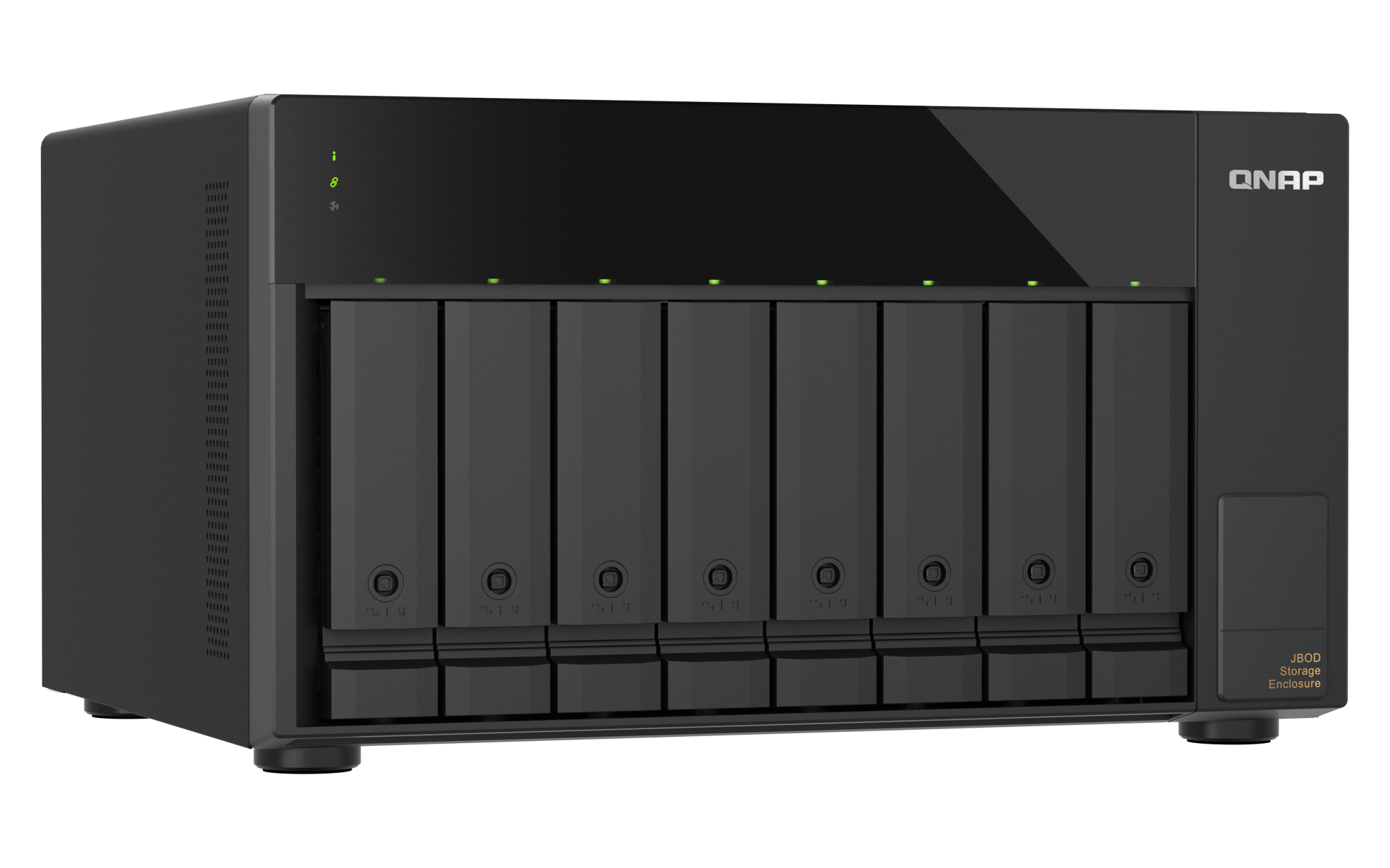 QNAP - 8-Bay Desktop USB 4 JBOD Speichererweiterung - TL-D810TC4