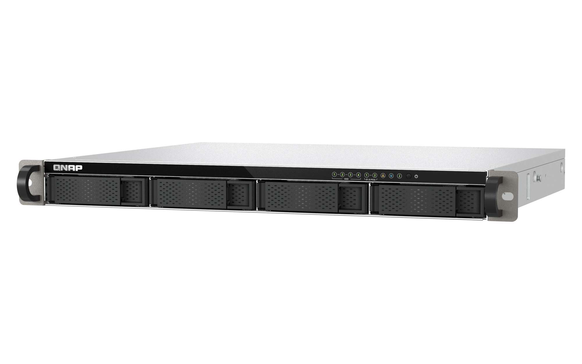 QNAP - 6-Bay Enterprise NAS mit Intel 4 Core CPU und 8GB RAM, 1U Gehäuse - TS-h665U-RP-8G