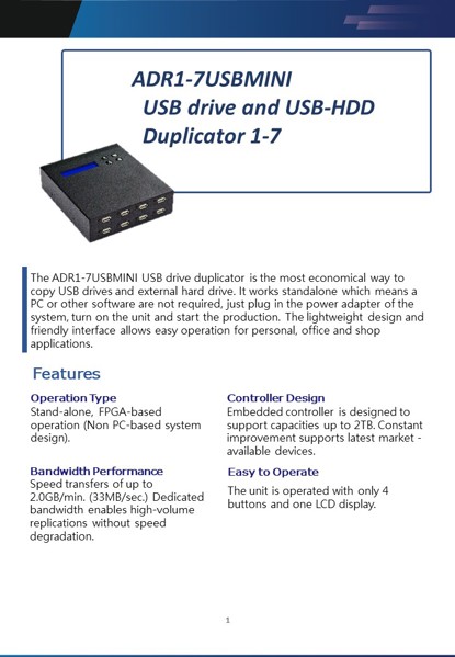 ADR USB Producer Mini 1 zu 7 Standalone