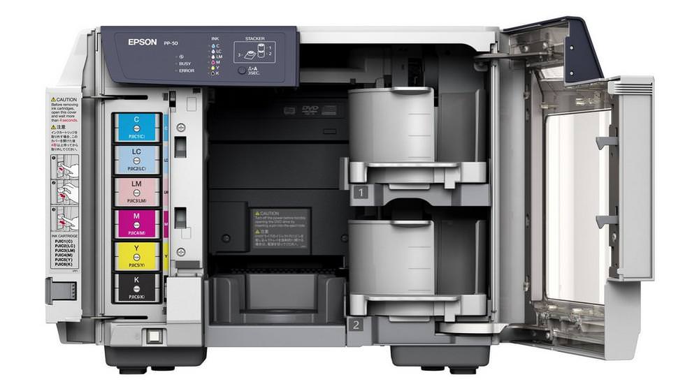 Epson Discproducer PP-50 II USB Anschluss Epson Discproducer PP-50 II USB Anschluss