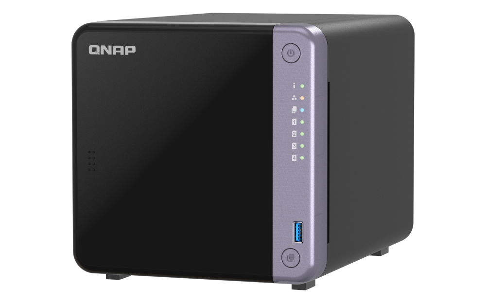 QNAP - 4-Bay NAS mit 10GbE und 4 GB RAM für professionelle Ansprüche - TS-432X-4G