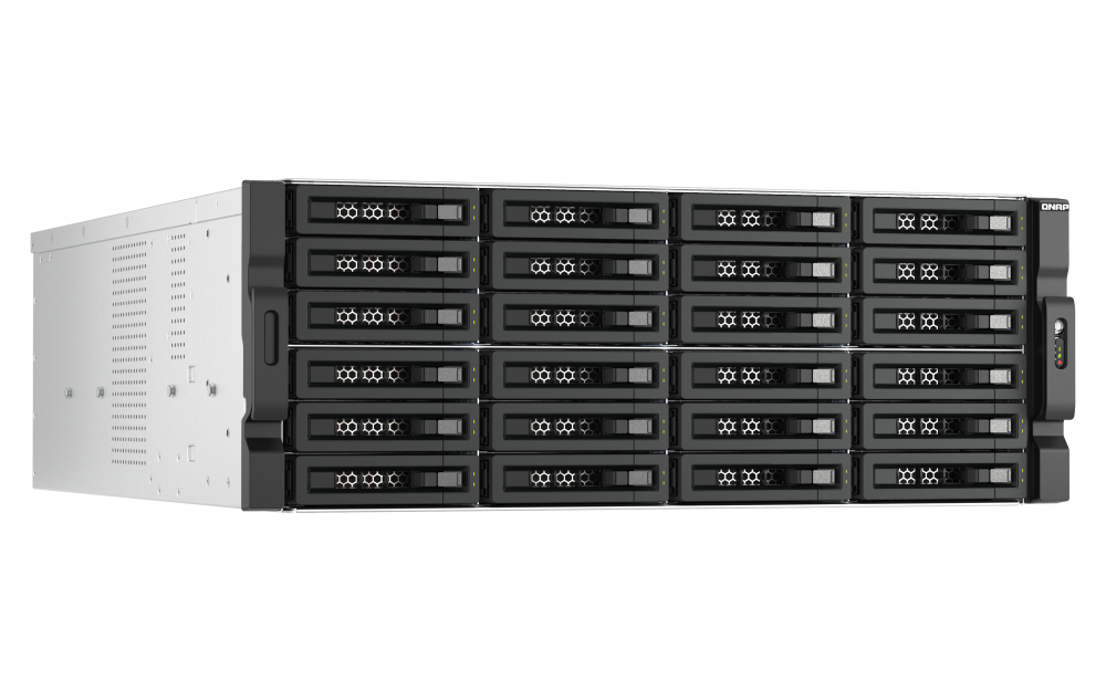 QNAP - 24-Bay JBOD NAS Erweiterungsgehäuse Rackmount SATA - TL-R2400PES-RP