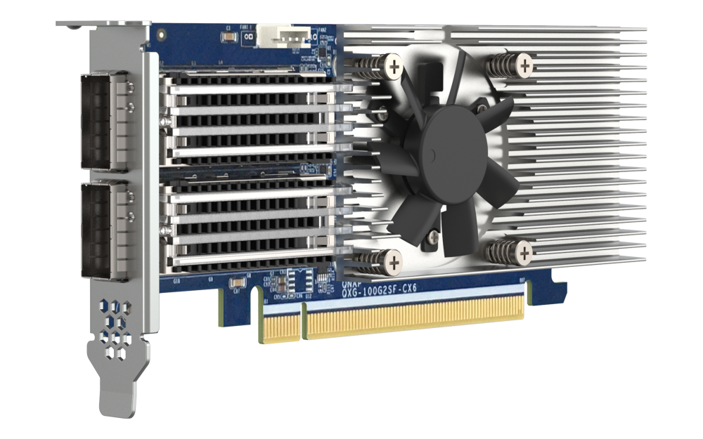 QNAP - Dual-Port 32GB Fiber Channel Host Bus Adapter - QXP-32G2FC