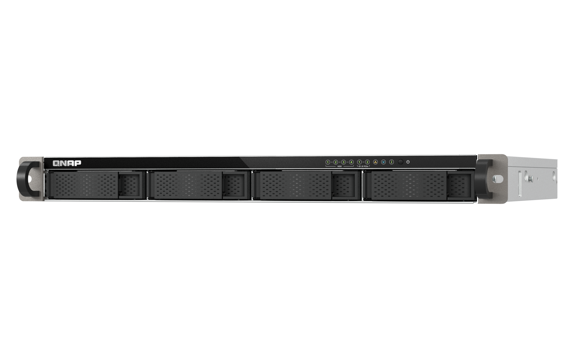 QNAP - 6-Bay Enterprise NAS mit Intel 4 Core CPU und 8GB RAM, 1U Gehäuse - TS-h665U-RP-8G