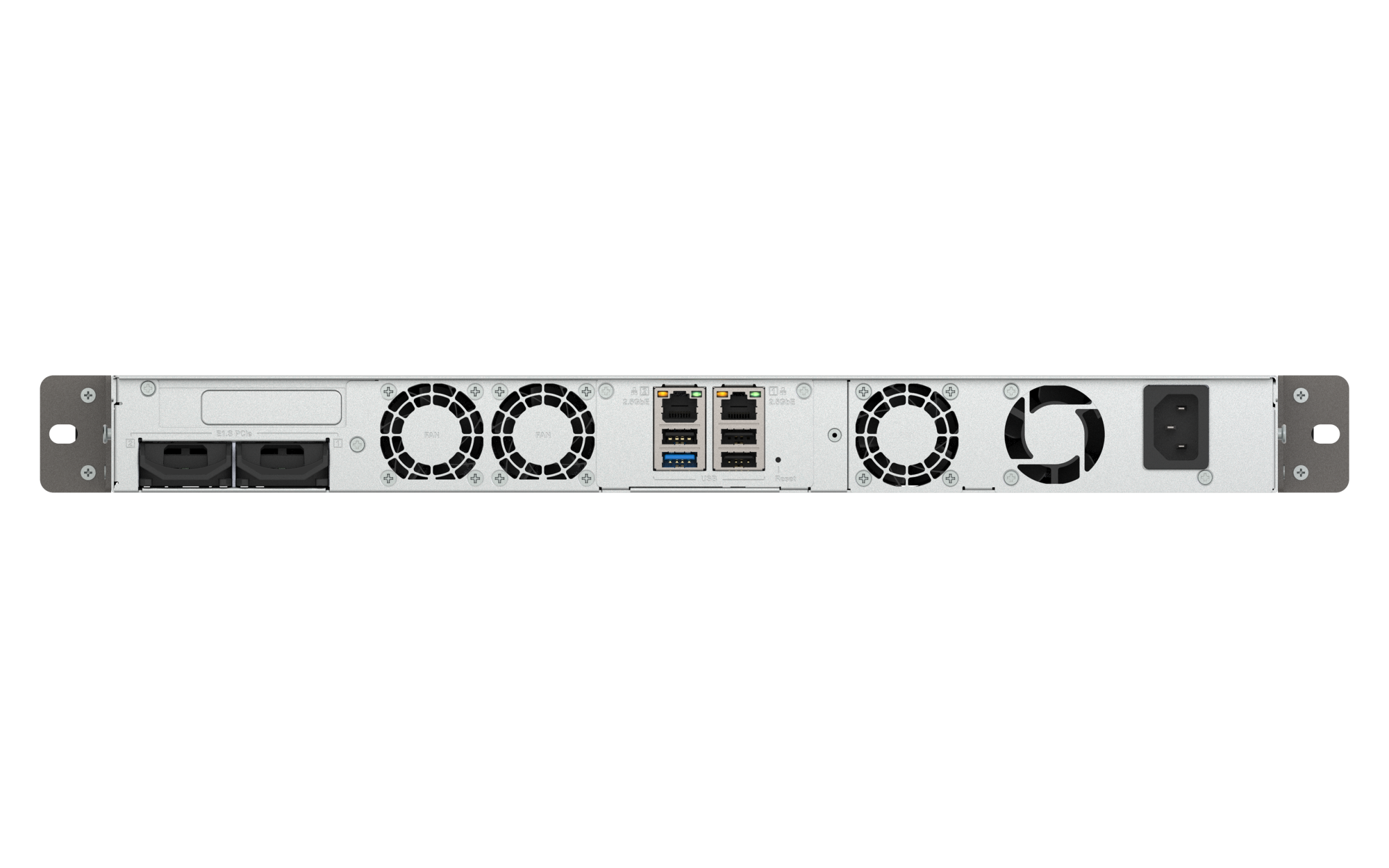 QNAP - 6-Bay Enterprise NAS mit Intel 4 Core CPU und 8GB RAM, 1U Gehäuse - TS-h665U-8G