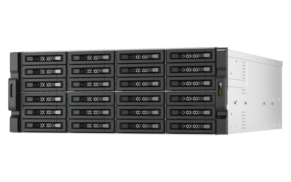 QNAP - 24-Bay JBOD NAS Erweiterungsgehäuse Rackmount SATA - TL-R2400PES-RP