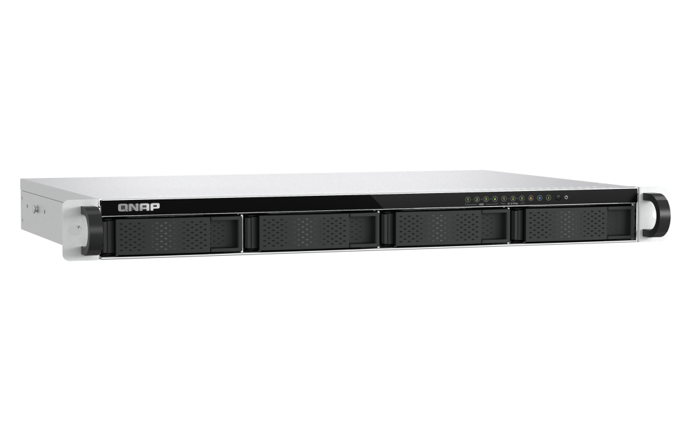 QNAP - 4-Bay NAS 1U-Rackmount mit E1.S/M.2 Steckplätze - TS-h765eU-8G