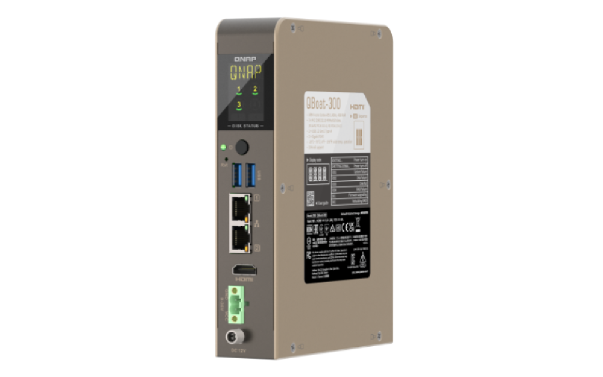 QNAP - Edge-Computing NAS für Industrie - QBoat-300